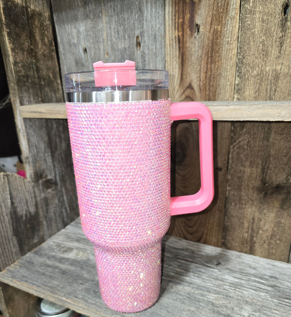 Rhinestone tumbler