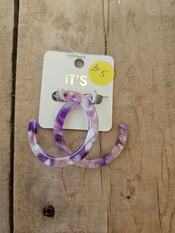 Purple Hoops