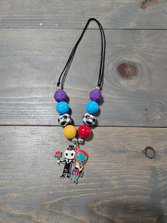 Jack and Sally Children Necklace