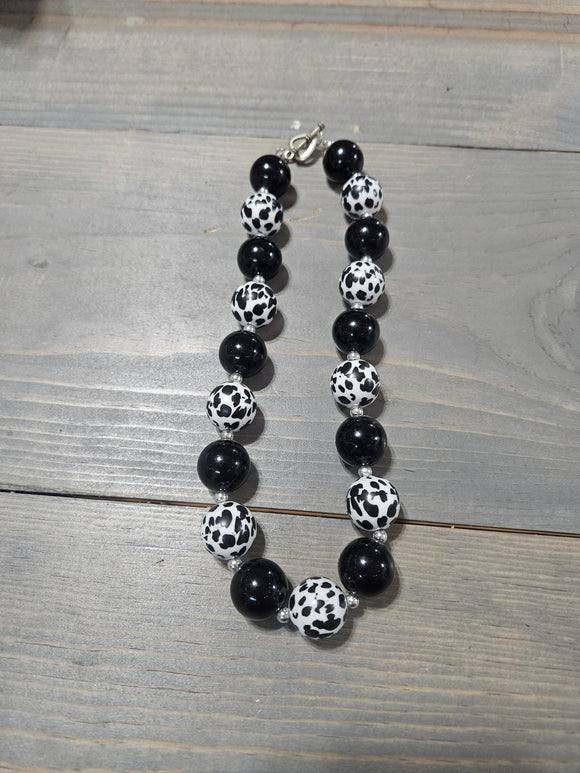 Cow print Children Necklace
