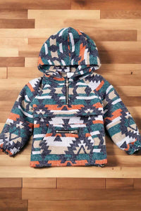 Blue aztec