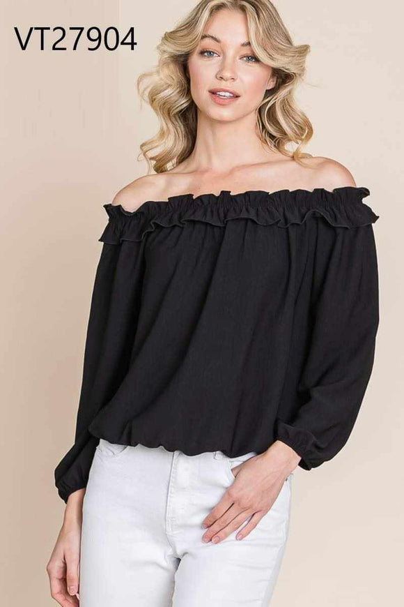 Showing Shoulder
