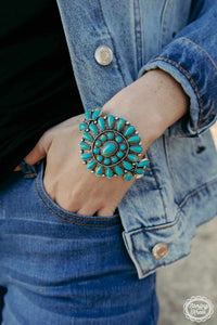 Blue Stone Cuff