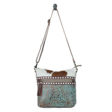DELPHINE CANVAS & HAIRON BAG