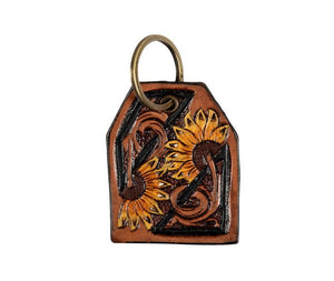 PRAIRIE SUNFLOWERS RISING KEY FOB